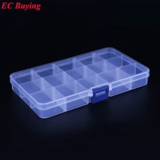 1pcs 15 Cells SMD SMT IC Electronic Component Mini Storage Box 178 105 23.5mm