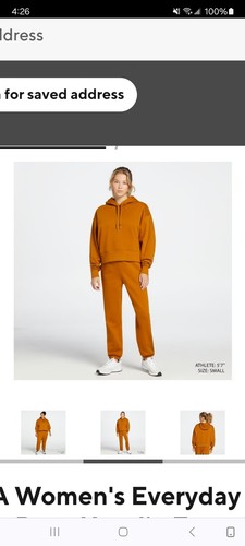 Conjunto polar diario Calia By Carrie Underwood sudadera con capucha y pantalón talla pequeña bronce - Imagen 2 de 9