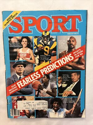 1984 February Sport Magazine Fearless Predictions (MH620)