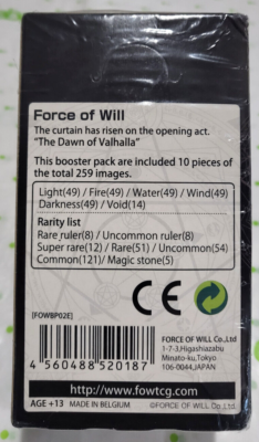 Force of Will The Dawn of Valhalla Booster box - NEW Sealed English | eBay