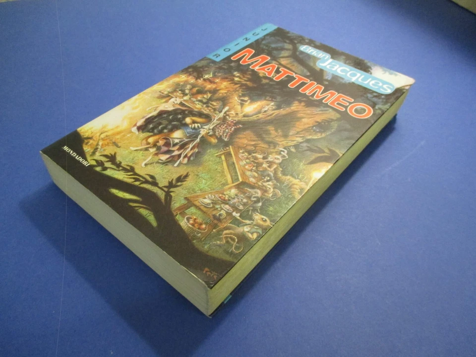 MATTIMEO /di Brian Jacques -1998 Mondadori Junior Fantasy Prima edizione REDWALL - Immagine 3 di 4