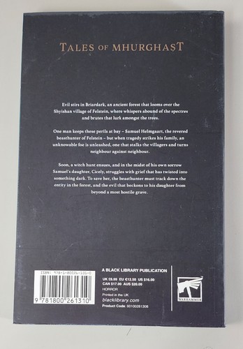 BRIARDARK (Warhammer Horror Novel ~ Black Library 2022 SC ~ C L Werner) - Picture 2 of 4