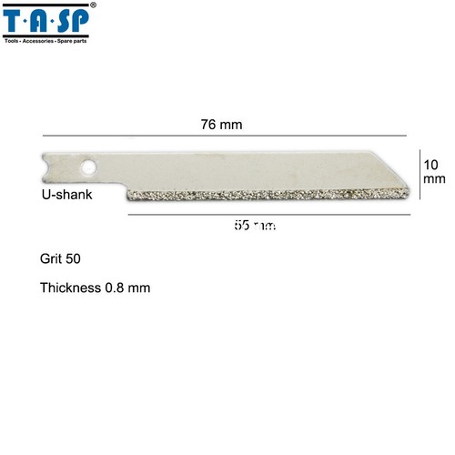 3" Diamond Jig Saw Blades for Granite Cutting Dry and Wet Ushank Grit