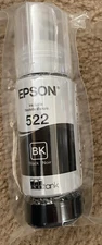 Epson 522 Single Ink Bottle - Black (T522120-CP) New