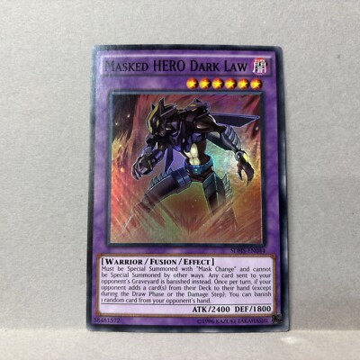 Yu-Gi-Oh! TCG Masked HERO Dark Law HERO Strike Structure Deck SDHS-EN044 LP | eBay Yu-Gi-Oh! TCG Masked HERO Dark Law HERO Strike Structure Deck SDHS-EN044 LP | eBay