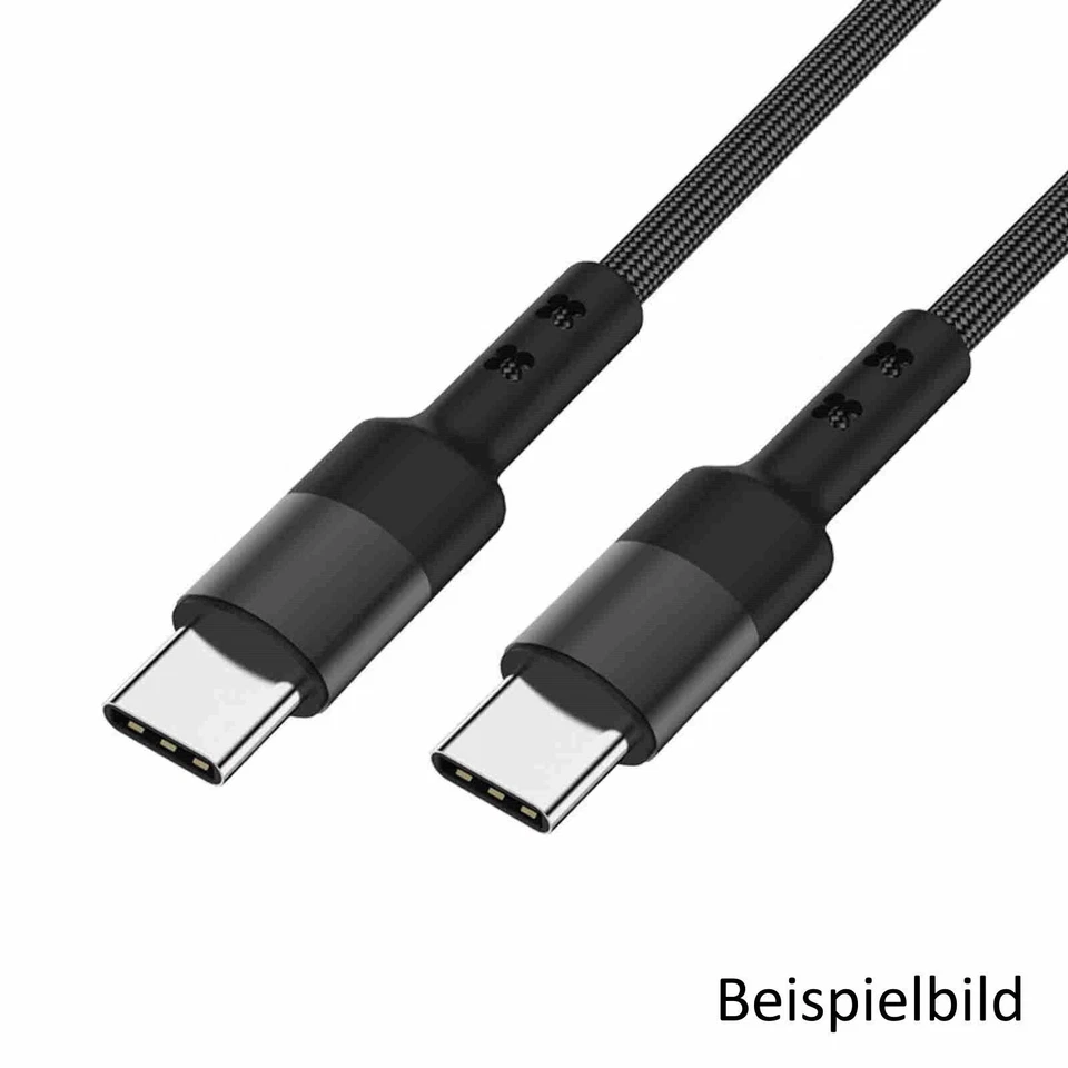 USB C auf USB C Schnellladekabel Ladekabel 1m 2m 3m Kabel 60W für Samsung Xiaomi - Bild 2 von 4