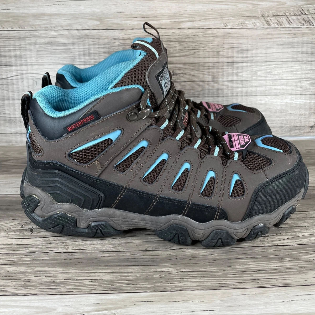 Skechers boots mens clearance waterproof