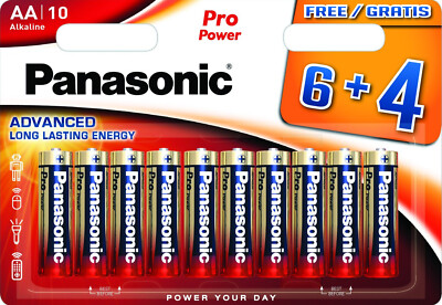 Panasonic Pro Power Mignon AA, 10er-Pack