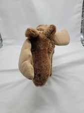 Vintage 1980 R Dakin Moose Hard Stuffed Animal 12" Standing position