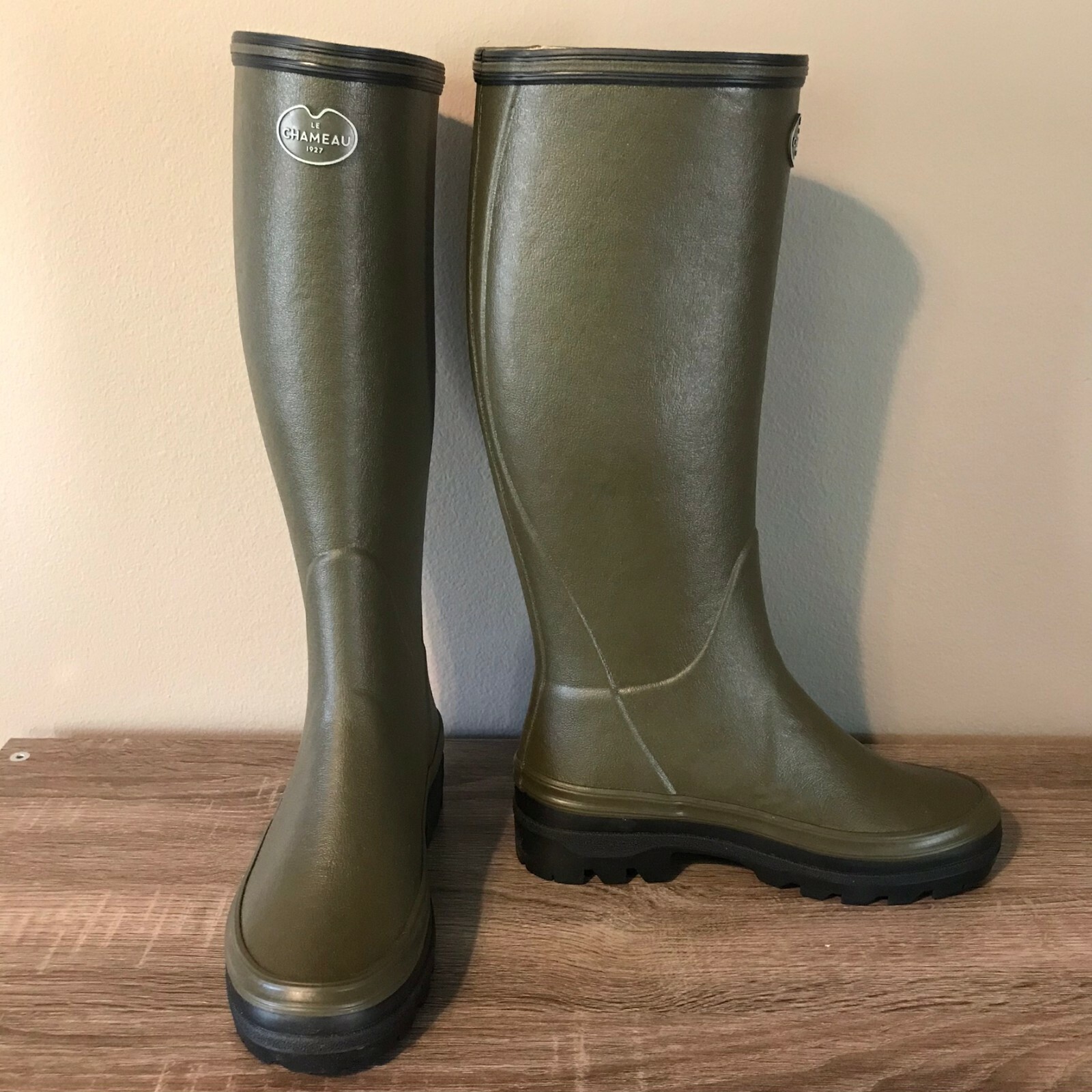 le chameau lace up boots