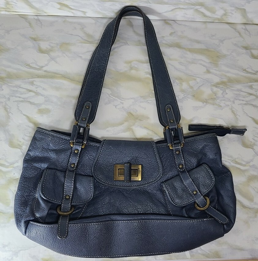 Toscani Women’s Handbag Shoulder Bag Burgundy Genuine Leather Made In