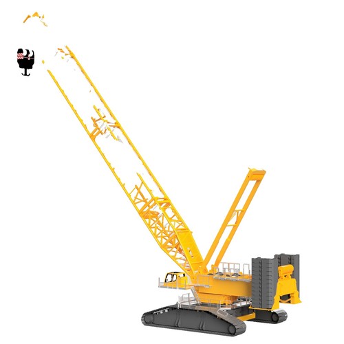 Liebherr HS8130.1 Accessory Set - NZG 1:50 Scale Diecast Model