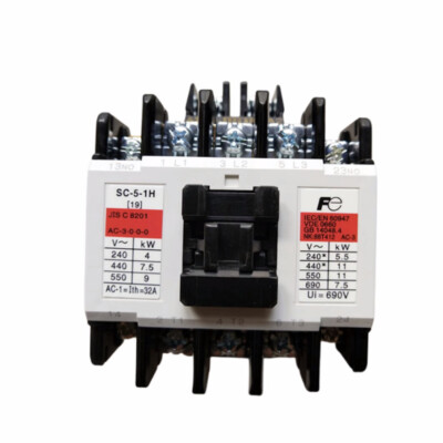 1PCS NEW FOR FUJI AC contactor SC-5-1H AC220V 2a(2NO)/ SC51HAC220V
