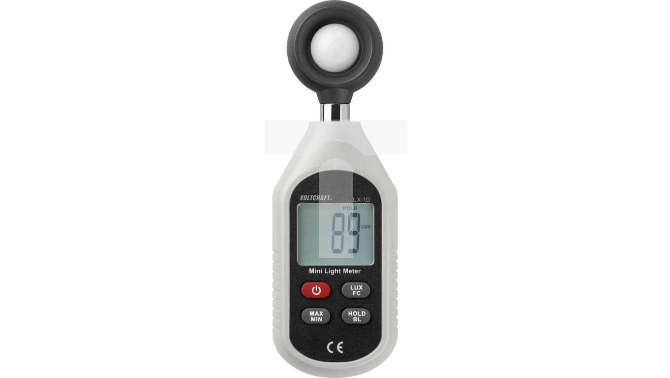 VOLTCRAFT LX-10 lux meter 0 - 199900 lx 1662853 /T2UK
