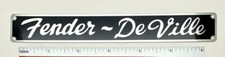 Distintivo Amplificatore Fender DeVille Personalizzato Alluminio 