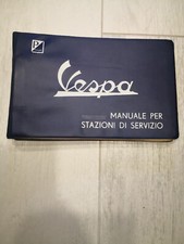  Catalogo VESPA MANUALE STAZIONI DI SERV VESPA officina Piaggio 
