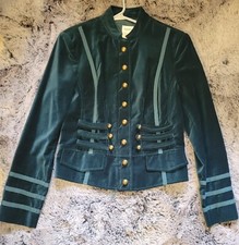 Nwot "together" Women's Dark Green Military Style Jacket. Size 8