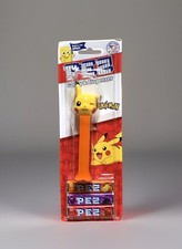 NEW Pokemon WINKING PIKACHU Pez Candy Dispenser with 3 Pez Candy Packs