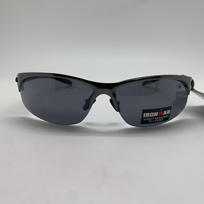Foster Grant IronMan TOLERANCE BJS Black Wrap Sunglasses 100