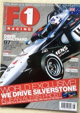 F1 Racing Magazine August 2001 David Coulthard Young Kimi GC