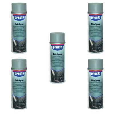 5 X presto Zinkspray 165034 à 150ml