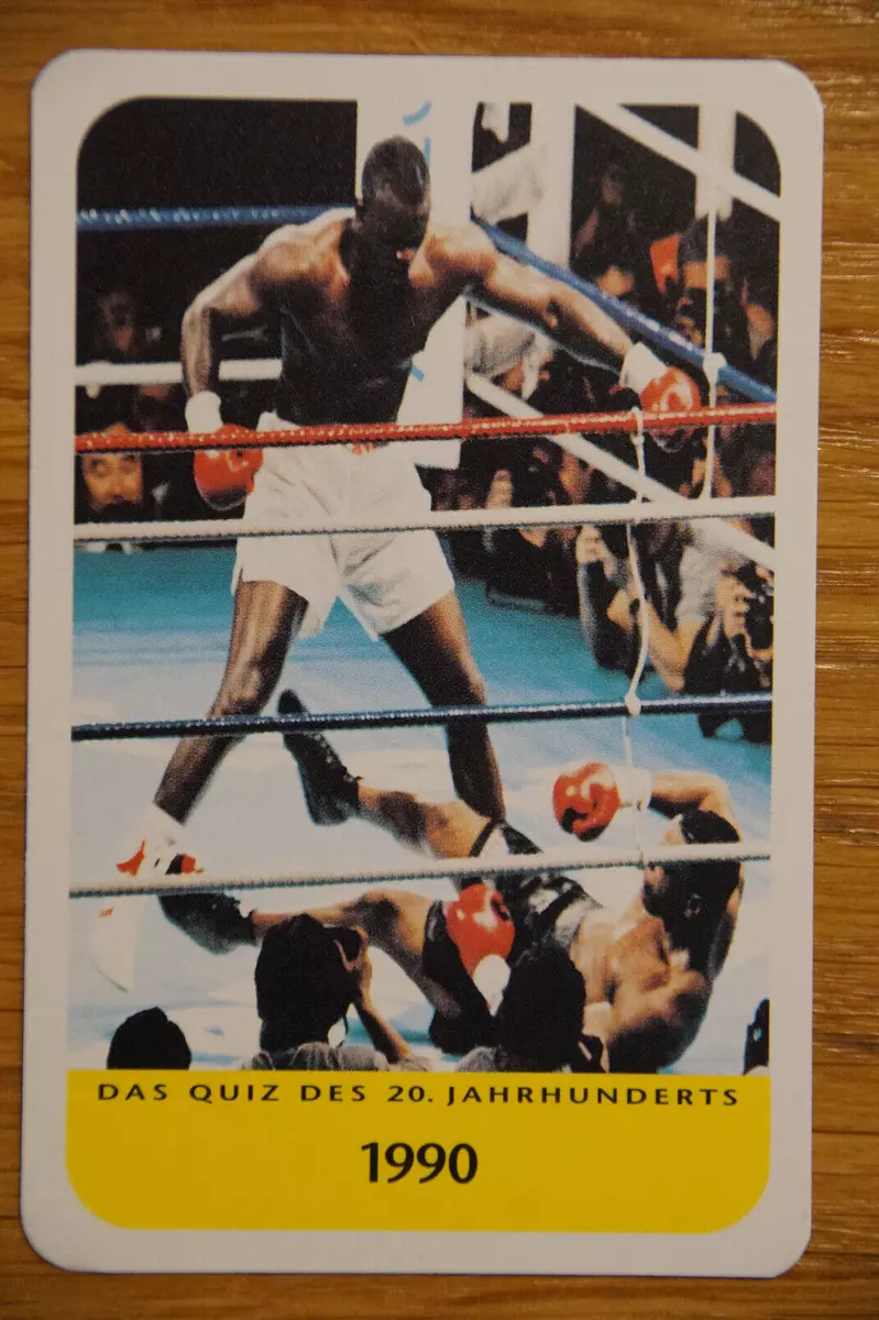 Buster Douglas v Mike Tyson Canvas Print & Poster