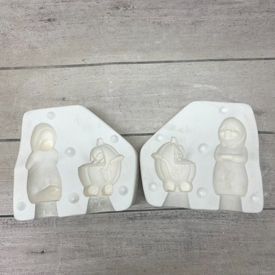 Unbranded Ceramic Casting Mold Mother + Baby Carriage #C-952