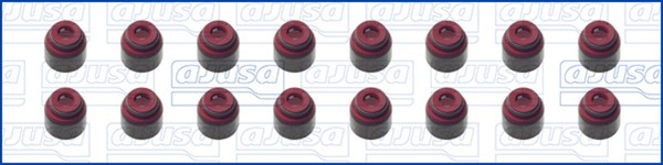 Dichtungssatz Ventilschaft Ajusa 57069900 FüR Hyundai Tucson NX4E NX4A I30 PDE 5-image