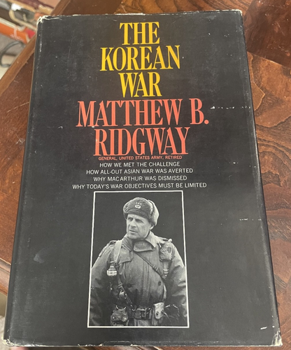 The Korean War by Matthew R Ridgway HBDJ (1967) - Picture 2 of 6