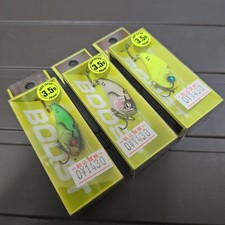 RAID JAPAN LEVEL VIB BOOST 3.5g Fishing Lure Set 3 Colors, Near Mint