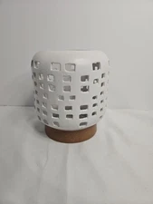 Ceramic Candle Holder/Small Planter for Succulent Plant