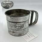 Antique Vintage Dr. Oetker Flour or Sugar Kitchen Sieve 1940s