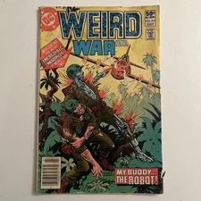 Weird War Tales #101 - D.C. July 1981 1st app of G.I. Robot (J.A.K.E.) Newsstand