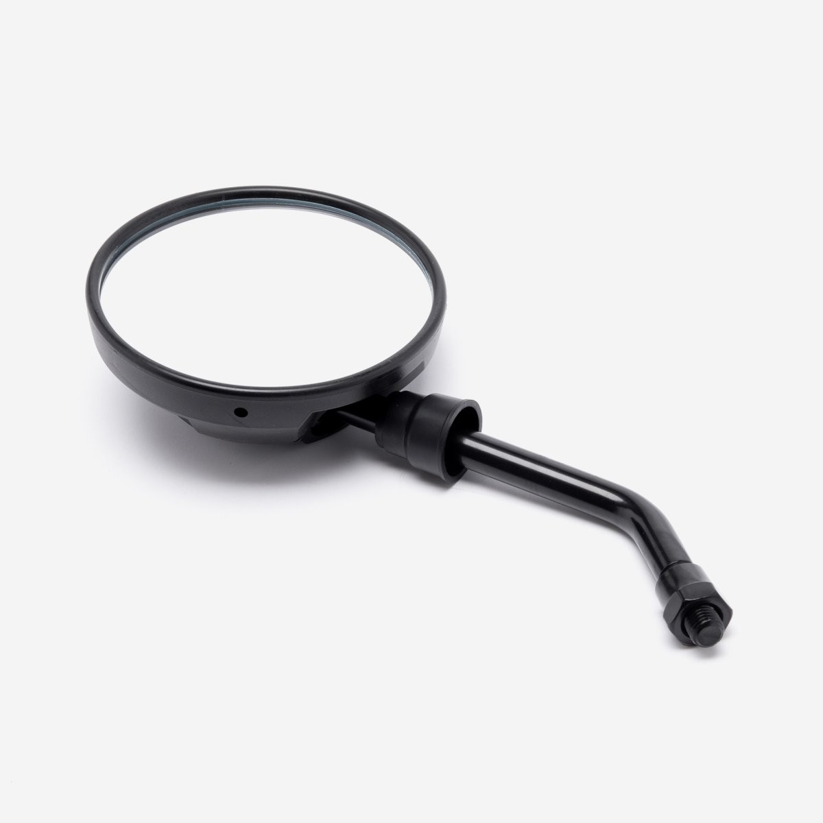 Left Mirror for SR125-E5 Side Mirror Black Street Motorcycle Side View Screw-On