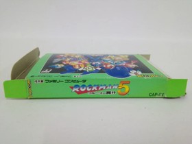 ROCKMAN 5 Megaman Nintendo Famicom Japan Import Free shipping FedEx DHL CAP-5V