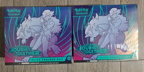 Pokemon TCG Scarlet & Violet Journey Together Elite Trainer box Sealed x2