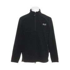 Jack Wolfskin, Fleecepullover, Größe: M, Schwarz, Polyester, Print, Fleece #Wnq