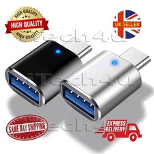 USB Type-C 3.0 to USB-A Female 3.0 Adapter Male to OTG Data Converter Connector