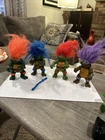 Vintage TMNT 1993 Teenage Mutant Ninja Turtles  TROLLS - Set Of 4