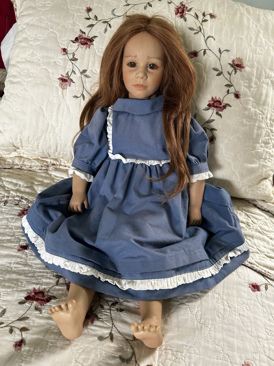 Rare Vintage Annette Himstedt 22” Doll, Toni, Barefoot Children | eBay