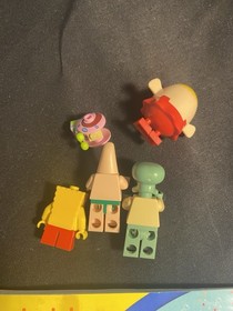 LEGO 3818 SpongeBob Bikini Bottom Undersea Party All Minifigs & Manual Only