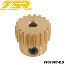 Team Saxo TS03027-2.3 48P Motor Pinion Gear 18T 2.3mm GK-200 RC Go Kart Parts