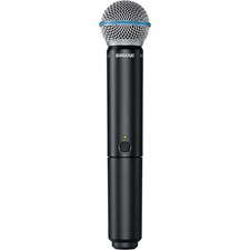 Shure BLX2/B58 Handheld Wireless Transmitter with Beta 58A Capsule Band H10