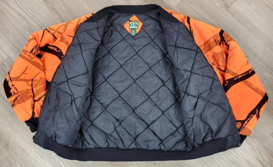 Куртка мужская Gander Mountain Guide серия Tech Bomber размер XLT оранжевый камуфляж - Изображение 3 из 4