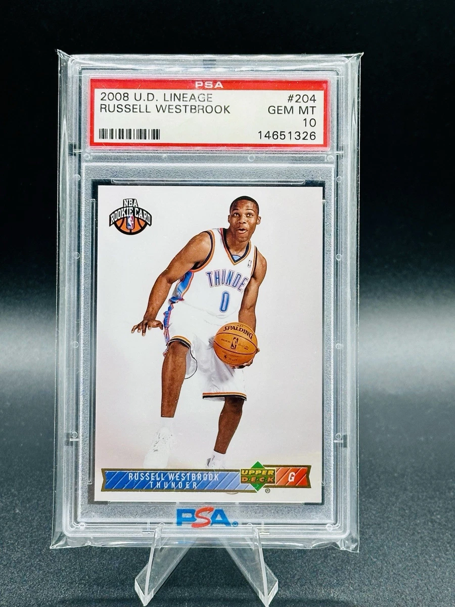 Russell Westbrook Professional Sports Authenticator (PSA