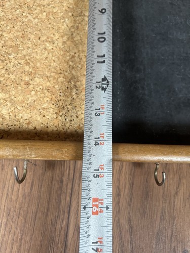 Goodwood 19" Wooden Combo Cork Chalkboard-Vegetable Design Farmhouse Decor - Picture 14 of 14