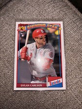 2021 Topps Archives - 1991 Topps Bazooka Shining Stars Dylan Carlson #91BZ-5...