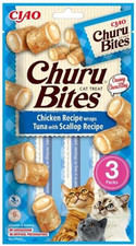 INABA Churu Bites Huhn Katzen Leckerli Getreidefrei Ohne Zucker 30g
