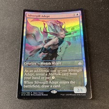 Silvergill Adept Promo Foil - Mtg Magic Cards #4T7