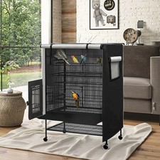 Bird Cage Cover Oxford Cloth Large Waterproof Dustproof Sleep Aid forParrots Pet